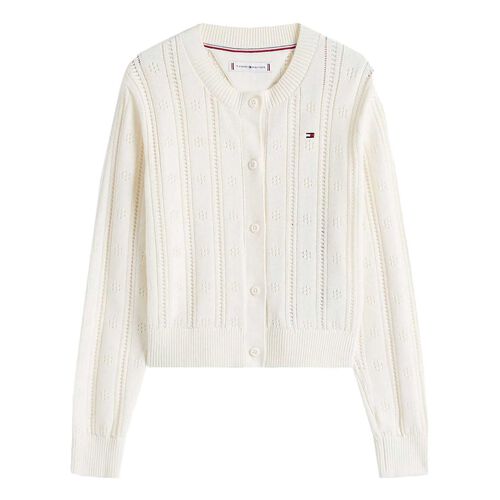 Tommy Hilfiger Pointelle Cardigan LS 3-7Y